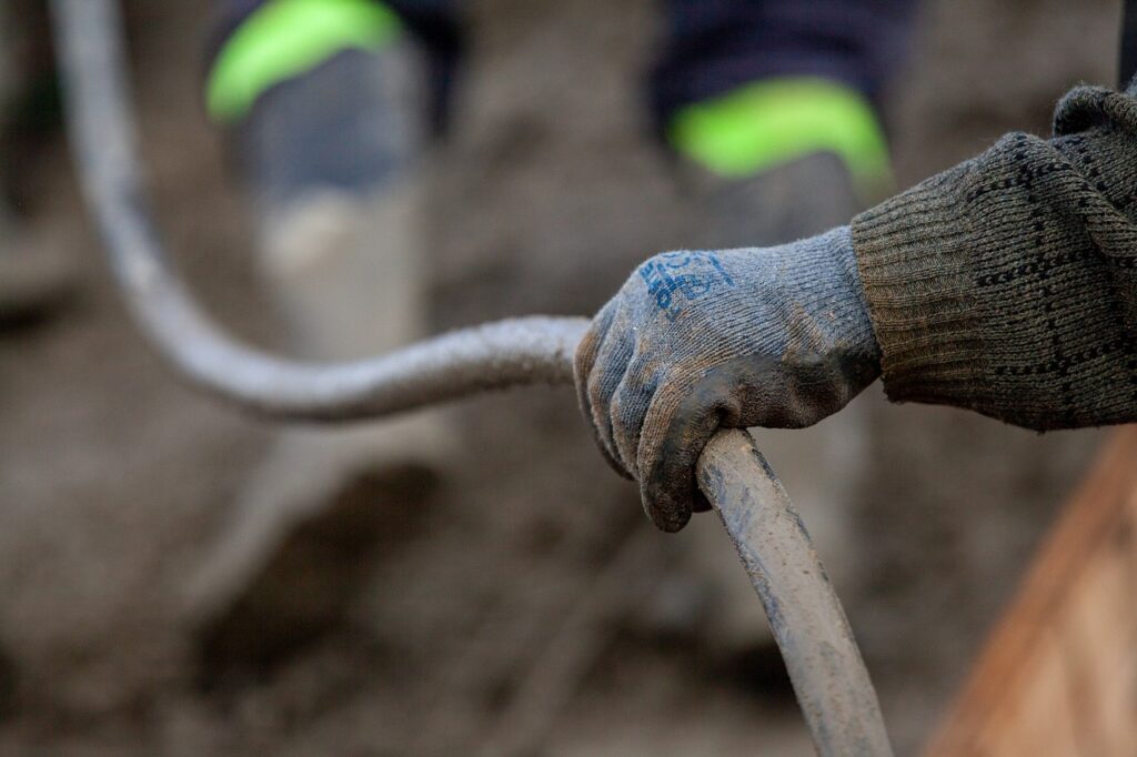 hand, glove, worker